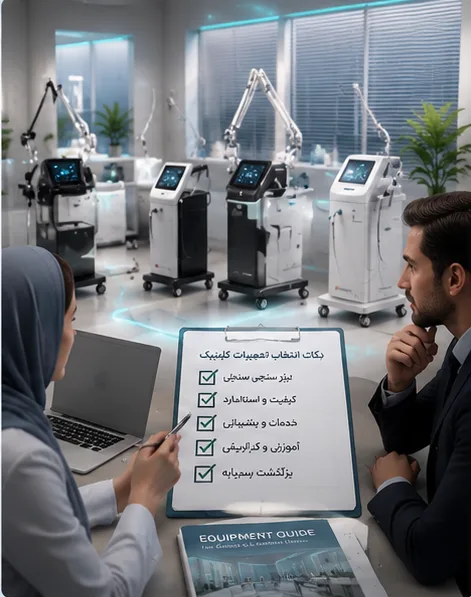 چطور تجهیزات کلینیک را انتخاب کنیم؟